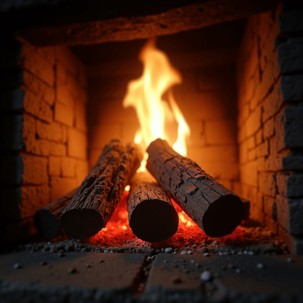 Fireplace Cracking