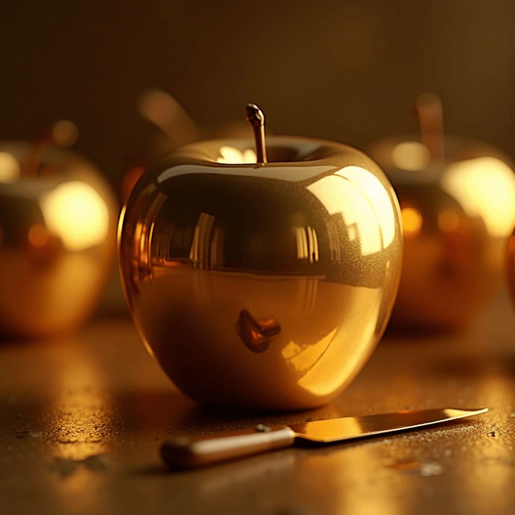 Golden Apple Cutting