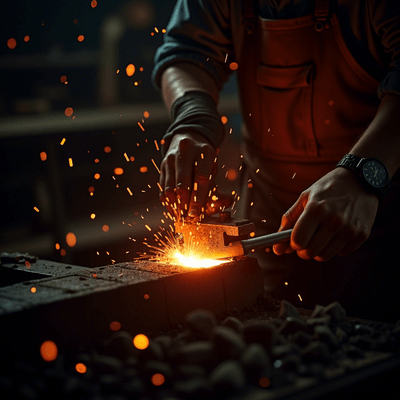 Hot Iron Forging